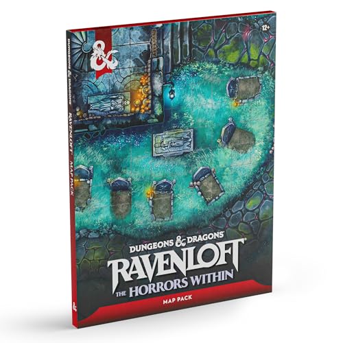 Dungeons & Dragons Ravenloft: The Horrors Within - Map Pack | D&D Accessories - style: Map Pack