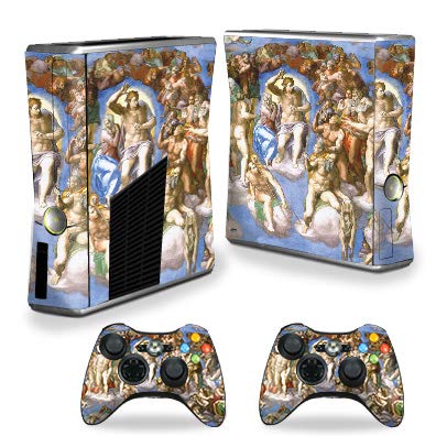 MightySkins Skin Compatible with Xbox 360 S Console - Last Judgement | Protective, Durable, and Unique Vinyl Decal wrap Cover | Easy to Apply, Remove, and Change Styles | Made in The USA - color: Last Judgement