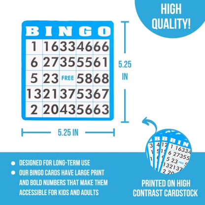 Regal Games Deluxe Bingo Game Set with Cage, Board, Balls, 18 Cards, and Chips - color: 18 Card Set