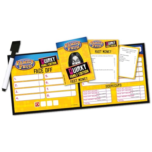 Spin Master Family Feud Board Game, Quirky Family Edition, Adult Game for Ages 16 and up - color: Quirky Family Edition