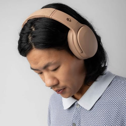Skullcandy Crusher Evo Wireless Bluetooth Headphones with Multi-Sensory Bass, Noise Isolating Over-Ear Fit, Up to 40 Hours Battery, Microphone for iPhone Android - Primer - color: Primer