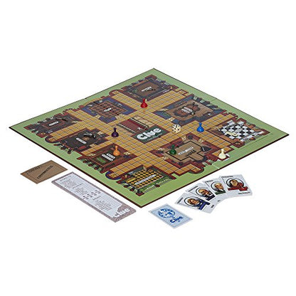 Hasbro Gaming Retro Series Clue 1986 Edition Board Game, Classic Mystery Game for Kids, Family Board Games for 3-6 Players, Ages 8+ (Amazon Exclusive)