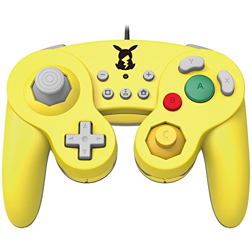 HORI Nintendo Switch Battle Pad (Pikachu) Gamecube Style Controller - Nintendo Switch - style: Pikachu