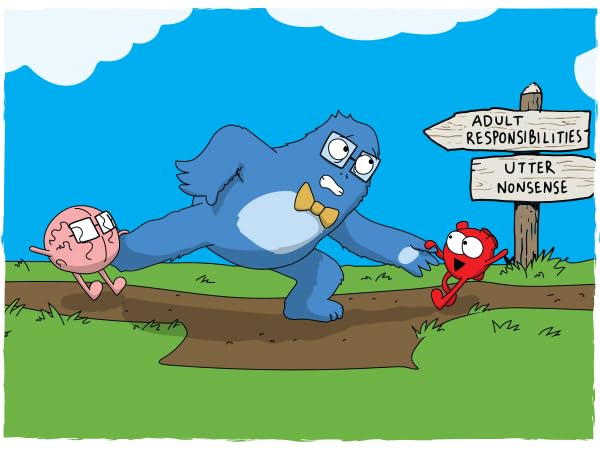 The Awkward Yeti Funny Family Card Game for Kids Ages 8+, Teens, Parents & Adults | Party Game for Family Game Night Fun with Science & Anatomy Humor | Heart & Brain Edition by Organ Attack Creator