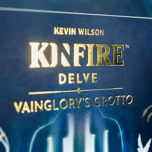 Incredible Dream Kinfire Delve: Vainglory’s Grotto – Solo or 2-Player Tactical Card and Dice Game – Puzzle-Focused Fantasy Adventure – 60+ Minute Gameplay – Compact, Replayable, Ages 14+