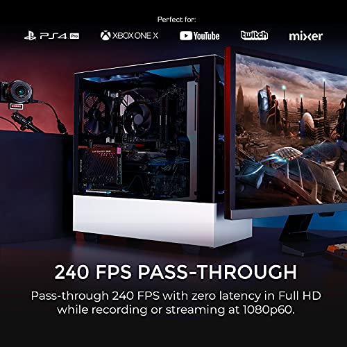 AVerMedia Live Gamer Duo. Dual HDMI 1080p PCIe Video Capture Card, Stream with 4k60 HDR and FHD 240fps Pass-Through, Work with DSLR, Xbox Series x/s, PS5, Nintendo Switch, Windows 11 (GC570D) - size: 1080p60 - GC570D Live Gamer DUO