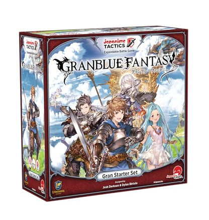 Japanime Tactics: Granblue Fantasy Gran Starter Set | from The Creator of Dragon Fire | Strategize and Battle | 2-4 Players Ages 14+