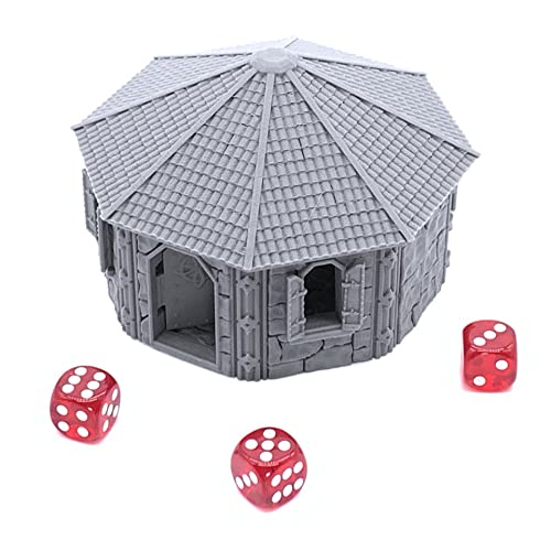 Dwarven House by Printable Scenery, 3D Printed Tabletop RPG Scenery and Wargame Terrain 28mm Miniatures