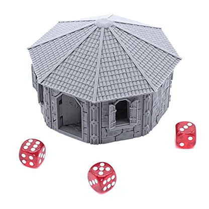 Dwarven House by Printable Scenery, 3D Printed Tabletop RPG Scenery and Wargame Terrain 28mm Miniatures