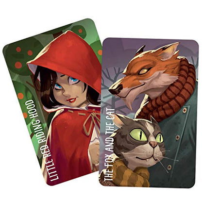 Horrible Guild Similo Fables: A Fast-Playing Family Card Game - Guess the Secret Fairy Tale Character, 2-8 Players, Ages 8+, 20 min - style: Fables