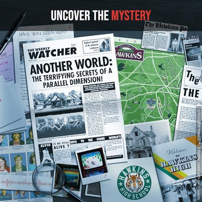 PROFILER Stranger Things - The Shadows of Hawkins - Board Game Escape Game - Immersive and Collaborative Investigation Game, 1-6 Players