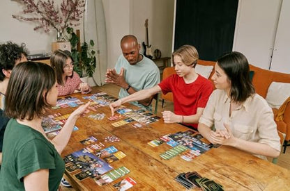 Asmodee 7 Wonders Cities Board Game EXPANSION - Forge Alliances and Expand Your Influence, Civilization Strategy Game for Kids and Adults, Ages 10+, 3-7 Players, 40 Min Playtime