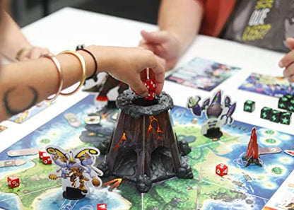 IELLO: King of Monster Island - Strategy Board Game, Sequel of The King of Line, Family, Play Cooperatively, Ages 10+, 1-5 Players, 60 Minutes - style: Monster Island