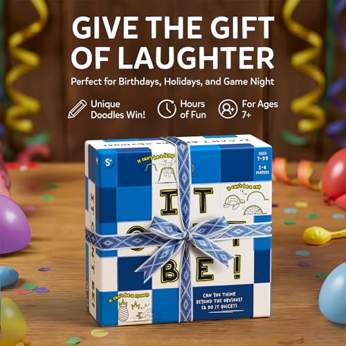 Skillmatics Card & Board Game – It Can't Be, Hilarious Drawing Game | Fast-paced Fun for Families, Parties, Game Nights, Race to Doodle, Gift for Kids, Teens, Adults Ages 7, 8, 9, 10 & Up - style: It Can't Be!