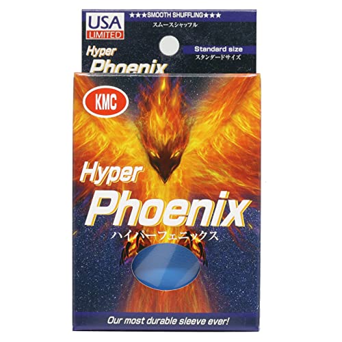 KMC Sleeves Full Size Hyper Phoenix - Matte Blue (100)