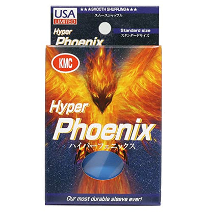 KMC Sleeves Full Size Hyper Phoenix - Matte Blue (100)