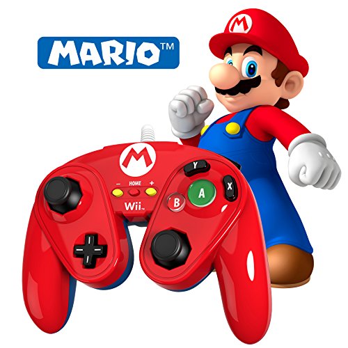Brown Shoe Company, Inc. PDP Wired Fight Pad for Wii U - Mario