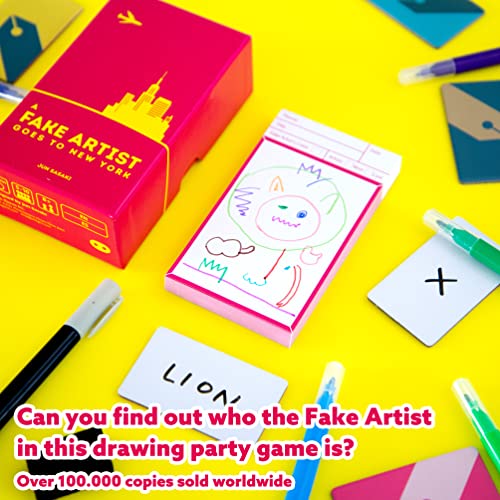 Oink Games OIN09031 A Fake Artist Goes to New York Board Game