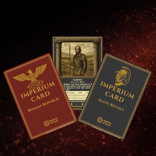 Sumeru & Seed Imperium Cards – Historical Strategy Card Expansion – Champion of the Arena Booster – Spartacus Revolt – Sandbox Battle Add-On - style: Edition II Booster Pack - Champion of the Arena