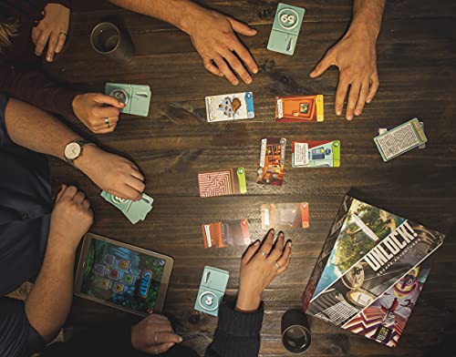 UNLOCK! Escape Adventures Card Game - Escape Room-Inspired Cooperative Adventure, Fun Family Game for Kids and Adults, Ages 10+, 1-6 Players, 1 Hour Playtime, Made by Space Cowboys