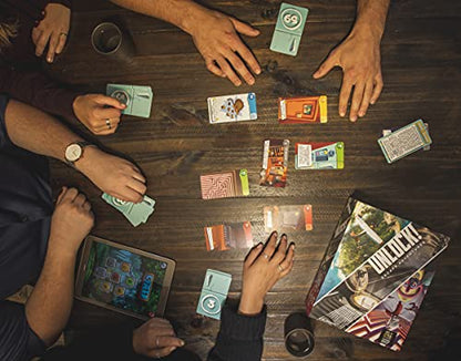 UNLOCK! Escape Adventures Card Game - Escape Room-Inspired Cooperative Adventure, Fun Family Game for Kids and Adults, Ages 10+, 1-6 Players, 1 Hour Playtime, Made by Space Cowboys