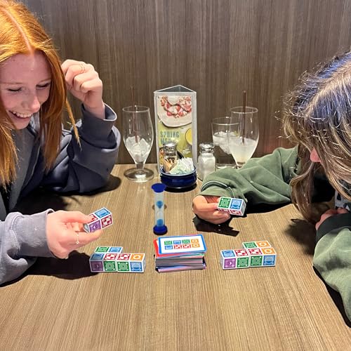 Funwares Match Frenzy: Portable Pattern Matching Puzzle Game, Family Mini Board Games, Perfect for Travel & Home Play, Road Trip Activities for Kids and Adults, Quick Set-Up - Speed Edition - style: 2-Player