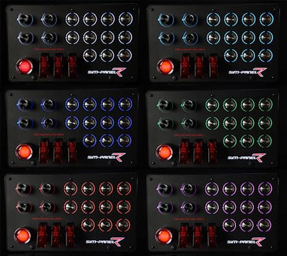 Sim-Panel R Sim Racing Button Box (PC)