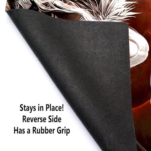 MTG Play Mat, TCG Play Mat for DTCG CCG RPG 24 x 14 inches Trading Card Playmats with Storage Bag Smooth Rubber Surface Battle Game - color: Pattern11