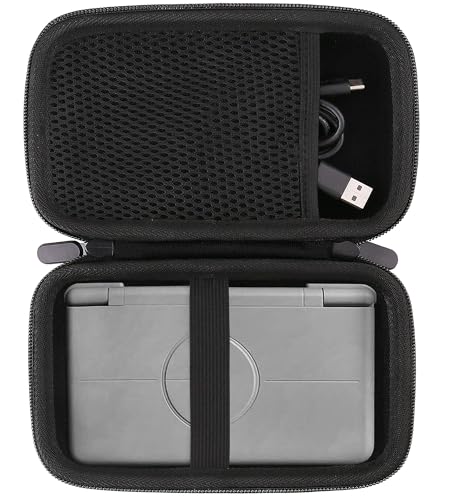 Hard EVA Carrying Storage Case Compatible with Retroid Pocket Flip 2 / Retroid Pocket Classic Retro Game Handheld Console Protective Travel Storage Box (Black) - color: Black