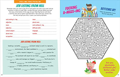 It's All F*cking Fun and Games (Profanity-littered word searches, crosswords, cryptograms, mazes, and more!)