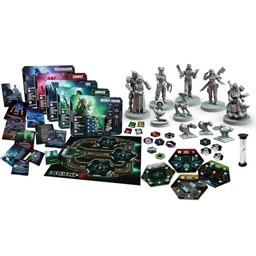 Rebel Studio Nemesis Aftermath Board Game - Epilogue Mode Play, 5 New Characters, Added Traits & Shuttle Board, Cooperative Strategy Game for Adults, Ages 14+, 1-5 Players, 45-60 Min Playtime
