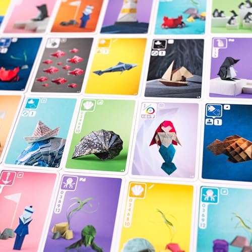 Pandasaurus Games Sea Salt and Paper Card Game - Ocean-Themed Strategy Game, Fast-Paced and Tactical, Fun Family Game for Kids and Adults, Ages 8+, 2-4 Players, 30-45 Minute Playtime
