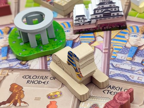 World Wonders Mundo Expansion, Strategy Board Game | For 1 to 5 Players and Ages 14+, Arcane Wonders
