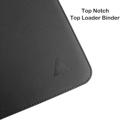 Top loader Binder, Holds 504 Top loaders, 9-Pocket Top Loader Binders with Sleeves for TCG & Sports Cards in 3'' x 4'' Top loaders - color: Black