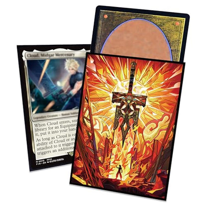 UAONO MTG Card Sleeves 100ct - Fantasy - Art Card Sleeves Deck Protector, Clear Front & Matte Textured Back, Sleeves for Magic The Gathering - color: Fantasy