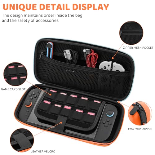 FUNDIARY SWITCH 2 Carrying Cases (Orange) - color: Orange