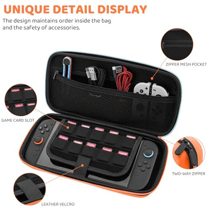 FUNDIARY SWITCH 2 Carrying Cases (Orange) - color: Orange