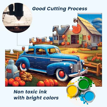 3 Pack 48 Large Piece Puzzle for Seniors Hummingbird Dementia Puzzles | Alzheimer's Products and Activities for Elderly Large Piece Puzzles Alzheimer's Easy Puzzles Gift Memory Games for Patients - style: 48 Large Pieces