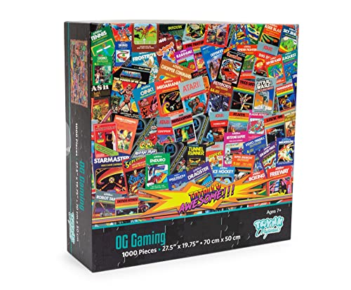 OG Gaming 1000-Piece Jigsaw Puzzle for Adults, Kids | Interactive Brain Teaser, Educational Toys & Games for Home, Indoor Activities, Building Sorting Toys for Creative Play