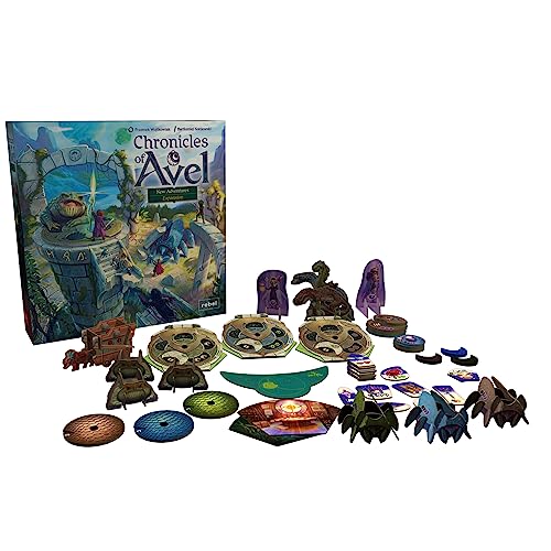 Chronicles of Avel: New Adventures Expansion - Fantasy Game, Cooperative Strategy Game for Kids and Adults, Ages 8+, 1-4 Players, 60 Minute Playtime, Made by Rebel