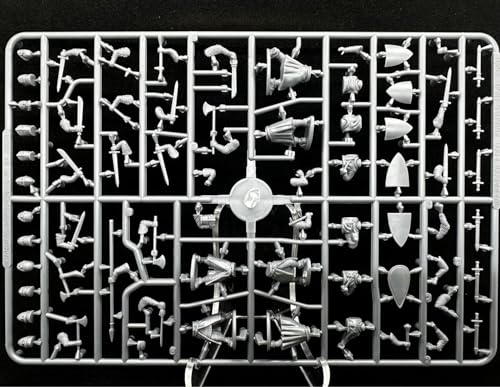 Wargames Atlantic, The Age of Chivalry, Foot Knights (1150-1320), 28MM Scale Miniatures