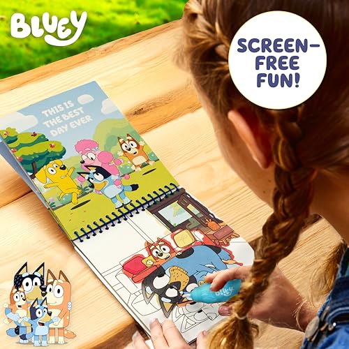 Bluey Aqua Art – Friends Forever - style: Bluey and Friends