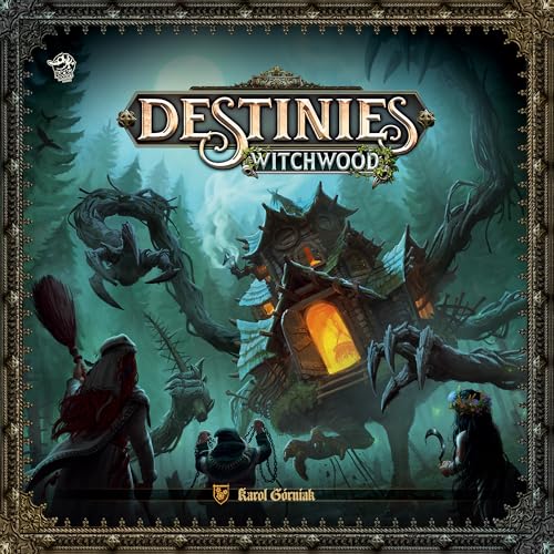 Destinies Witchwood Board Game Expansion - Folklore-Inspired Story-Driven Adventure for Kids & Adults, Ages 14+, 1-3 Players, 90-150 Minute Playtime, Made by Lucky Duck Games