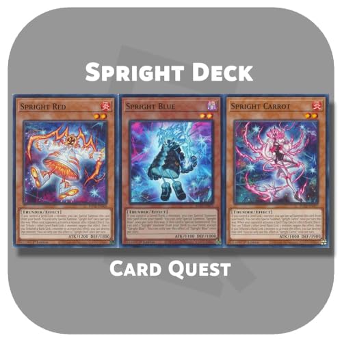 Complete Custom Deck for Yu-Gi-Oh! - Spright Xyz & Link Deck