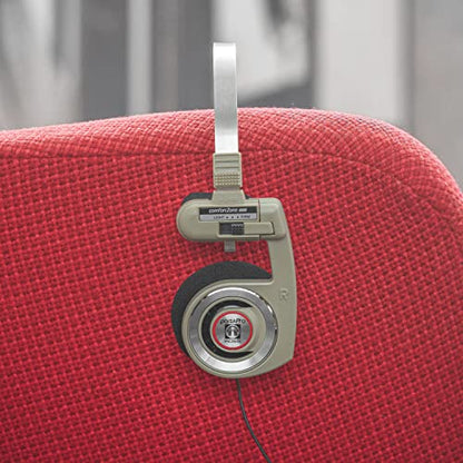 Koss Porta Pro Limited Edition Retro Style On-Ear Headphones, Rhythm Beige | In-Line Microphone, Volume Control and Touch Remote, Includes Hard Carry Case, Wired 3.5mm Plug - color: Rhythm Beige