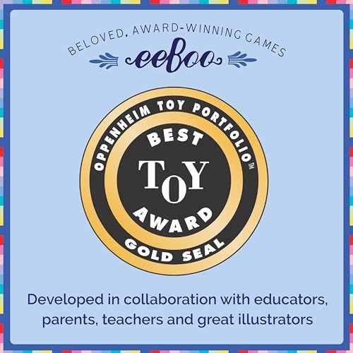 eeBoo I Never Forget a Face Memory & Matching Game, Ages 3+ for 1-4 Players | Game sharpens recognition, concentration & memory skills. Includes 48 tiles, 24 pairs. Engaging play for the whole family - style: I Never Forget a Face