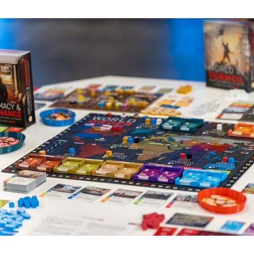 World Order: Component Bowls - 4 Holders, 3D Printed, Organization Upgrade, Hold & Store Board Game Pieces, Engraved Details, Collectible Accessory - style: Component Bowls