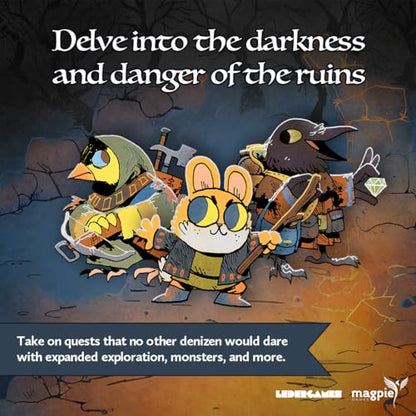 Magpie Games Root The Roleplaying Game: Ruins & Expeditions Expansion – 6 New Vagabond Playbooks - color: Ruins & Expeditions Expansion