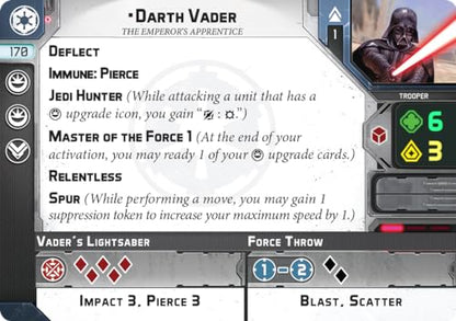 Star Wars: Legion Darth Vader OPERATIVE EXPANSION - Unleash the Dark Side! Tabletop Miniatures Game, Strategy Game for Kids and Adults, Ages 14+, 2 Players, 3 Hour Playtime, Made by Atomic Mass Games - style: Galactic Empire Expansions: Darth Vader Operat