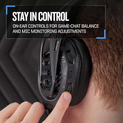 RIG 800 PRO HX Wireless Gaming Headset & Multi-Function Base Station Xbox | Officially Licensed for Xbox Series X|S, Xbox One, PC - Dolby Atmos 3D Audio - Up to 60 Hour Battery - Flip-to-Mute Mic